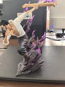 35cm Haute Qualité Oeil d'aigle <span class=keywords><strong>Dracule</strong></span> <span class=keywords><strong>Mihawk</strong></span> Action Figure Anime Top Guerre Pvc Modèle Jouet Collection Personnalisée Poupée Fans Cadeau - Product Image 3