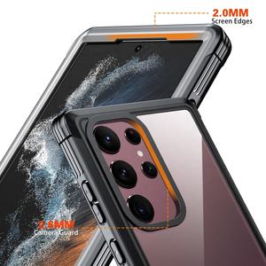 Coque transparente complète robuste pour <span class=keywords><strong>Samsung</strong></span> S23 Ultra étui de Protection robuste avec protecteur d'<span class=keywords><strong>écran</strong></span> pour Galaxy S22 S21 <span class=keywords><strong>S20</strong></span> F - Product Image 3