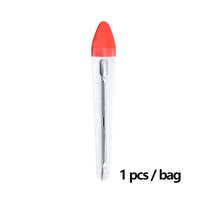 Mini lime à ongles jetable petit bâton en bois émeri en acier inoxydable Nail Art cuillère dissolvant cuticule poussoir tampon manucure outil