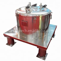 Dispositif de centrifugeuse de séparateur de filtre plat à grande vitesse de prix usine pour l'extraction d'huile d'herbe
