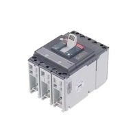 Disyuntor ABB MCCB Original XT4 PHR/VR 3P 1SDA068197R1, Pieza Fija Enchufable para Disyuntor TMAX Trifásico con Parte Trasera