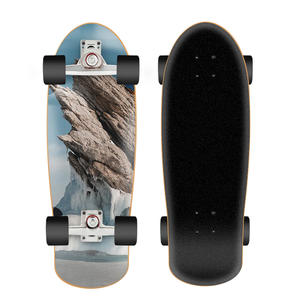 <span class=keywords><strong>32</strong></span> 10.5 pouces professionnel complet planche à roulettes de surf 7ly plateaux d'érable 65*47 roues patins de surf - Product Image 6