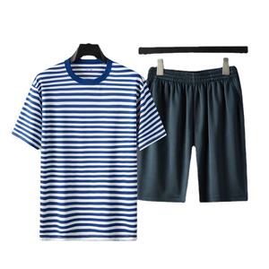 Camicia a <span class=keywords><strong>Righe</strong></span> <span class=keywords><strong>Blu</strong></span> Navy Riflettente all'Ingrosso Completo Camicia a <span class=keywords><strong>Righe</strong></span> <span class=keywords><strong>Blu</strong></span> <span class=keywords><strong>e</strong></span> <span class=keywords><strong>Bianche</strong></span> Abbigliamento Sportivo Estivo per Studenti T-shirt a Maniche Corte - Product Image 2