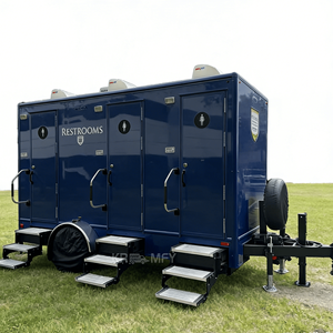 Remorque de toilettes portable de luxe, écologique et durable pour le camping, les appartements et les immeubles de bureaux - Product Image 4