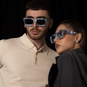 LMA 86229 Gafas de Sol de Moda para Hombre y Mujer, Marca Millionaire, Color Negro, Cuadradas, de Alta Calidad, con Protección UV400 - Product Image 4