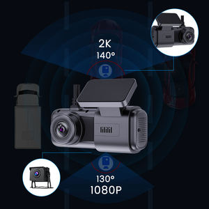 2K 4G Xe Máy Ảnh Ống Kính Kép Ghi Âm AI 4G Dashcam Với DMS Adas Cho Xe Taxi Xe Tải Hạm Đội Quản Lý Phù Hợp Với CMSv6 9-36V Điều Khiển Theo Dõi - Product Image 4