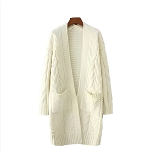 <span class=keywords><strong>Cardigan</strong></span> Invernale da <span class=keywords><strong>Donna</strong></span>, Lunghezza Regolare, Stile Casual e Comodo, con Tasche, Caldo e Confortevole, con Ricami - Product Image 5