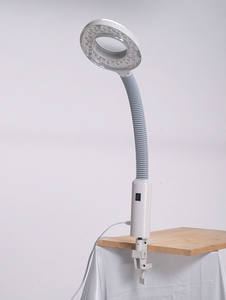 Salon Pemijat Kecantikan Wajah, Alat Uap Wajah 2-In-1 Nano Ionik dengan Lampu Pembesar - Product Image 6