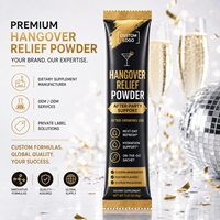 Poudre anti-gueule de bois, soutien après fête, complément alimentaire, formule personnalisable, marque privée, OEM, ODM