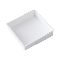 Fournitures de bureau Boîte de rangement pour cosmétiques Tiroir rétractable Organisateurs d'armoires coulissantes