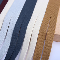 Sangle en polyester haute ténacité de 10 mm, cordon de serrage personnalisable avec embouts en plastique, aglets pour sacs, chaussures, textiles de maison