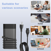 Adaptador de Corriente USB-C de 100W, Carga Rápida de 20V 5A, para Computadoras Portátiles HP, Ideal para Juegos