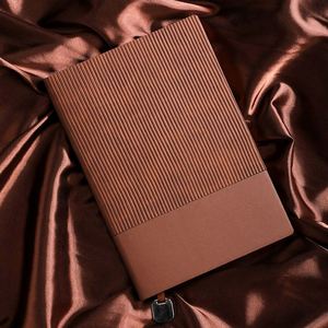 Customizable PU Leather Hardcover Daily Weekly Planner Journal Writing Notebook with <b>Pen</b> Holder - Product Image 3
