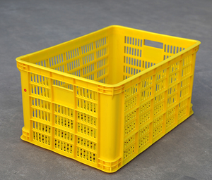 Sebze ve Meyve Taşıma için İstiflenebilir Plastik PP/HDPE Devirmeli Sepet, Fileli Kasalar, Plastik Kaplar - Product Image 3