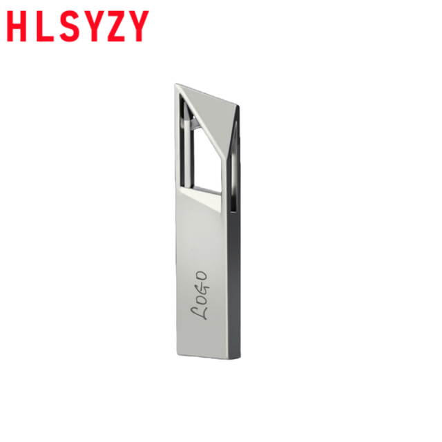 Creative Geometric Metal USB Flash Drive - Unique Design Custom Logo USB Stick Bulk for Business Gifts