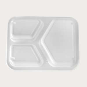 Barquette en CPET recyclable |   -40 ℃   ~ +220 ℃   Compatible avec les fours à double four | Conteneur alimentaire CPET compostable jetable de qualité alimentaire - Product Image 1