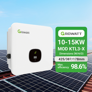 <span class=keywords><strong>Inversor</strong></span> <span class=keywords><strong>Solar</strong></span> Trifásico Growatt de 10kw 12kw 15kw Conectado a la Red con Doble Mppt para Uso Doméstico - Product Image 6