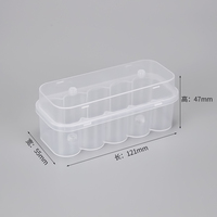 Boîte d'emballage en plastique rigide anti-effraction pour flacon de vaccin de 20 ml, pour la distribution en pharmacie