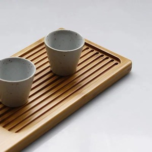 Quality Assured Building Materials Bamboo Serving <b>Tray</b> Rectangular Japanese Style Tea Fruit Bread <b>Tray</b> Hotel Use - Product Image 2