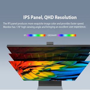 LM32-P301A 178 derece ekstra geniş görüş açısı 4ms hızlı yanıt 31.5 ''IPS paneli CCTV güvenlik LED monitör - Product Image 2