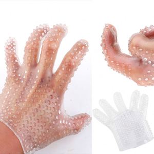 Adulti Flirtingglove Soft Touch masturbazione seno capezzolo Vagina massaggio stimolatore Teasingglove Sex giocattoli per gli uomini e le donne - Product Image 5