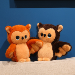 Peluche Gufo Ultra Morbido 22cm Personalizzato di Alta Qualità, Regalo di Compleanno per Bambini - Product Image 3