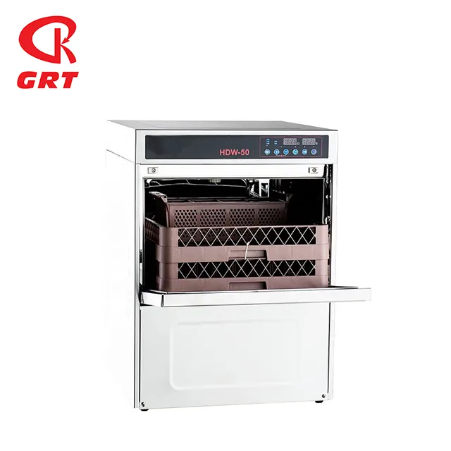 Mesin Cuci Piring Komersial GRT-HDW50 untuk Hotel