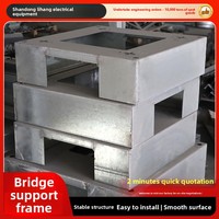 Supports de Câbles en Acier Inoxydable Galvanisé à Chaud pour Chemin de Câbles