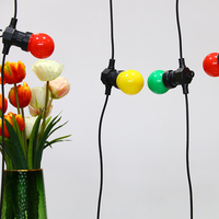 Décoration de fête, guirlande lumineuse à Led blanche chaude de 10l, lumière de printemps à motif de jardin pour fête, mariage, maison, lumière féerique