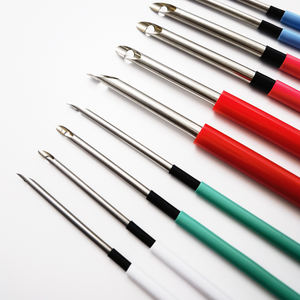 Agujas perforadoras <span class=keywords><strong>de</strong></span> bordado con <span class=keywords><strong>enhebrador</strong></span> <span class=keywords><strong>de</strong></span> <span class=keywords><strong>lana</strong></span>, herramientas <span class=keywords><strong>de</strong></span> tejido, patrón creativo, artesanía Manual, herramienta <span class=keywords><strong>de</strong></span> costura DIY - Product Image 6