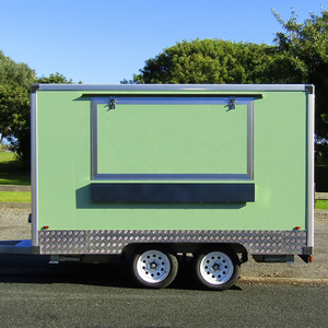 Camión de Comida Multifuncional de Gran Tamaño, Camioneta de Panadería, Remolque de Comida para Barbacoa, Cocina de Pasta, Construcción de Fibra de Vidrio y Aluminio, ISO9001 - Product Image 4
