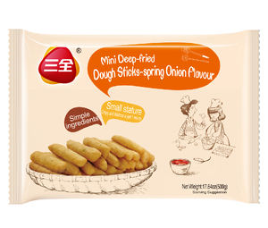 Palitos <span class=keywords><strong>de</strong></span> masa frita congelados con sabor <span class=keywords><strong>a</strong></span> cebolla para el desayuno <span class=keywords><strong>de</strong></span> los niños Comida fácil <span class=keywords><strong>de</strong></span> <span class=keywords><strong>la</strong></span> <span class=keywords><strong>mañana</strong></span> en bolsa - Product Image 1