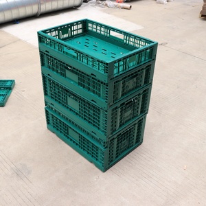 Plastic Foldable <b>Crates</b> Plastic <b>Crates</b> for Fruits and Vegetables Agricultural Collapsible Plastic <b>Crate</b> - Product Image 2