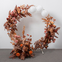 Arreglos Florales Artificiales para Bodas, Arco, Pabellón, Decoración de Ventanas, Pasarela, Escenario, Modelo 33