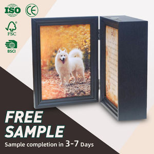 WDF stile classico scrigno per animali domestici ceneri animali all'ingrosso urne di bambù per animali domestici per animali domestici - Product Image 1