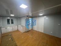 Conteneur pliable de haute qualité 20 pieds 40 pieds, espace résidentiel modulaire personnalisable, commercial