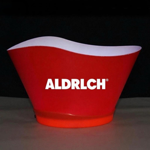 Vente en gros Bar refroidisseur de bière KTV classique Bacs à boisson PS de grande capacité Seau à glace lumineux électrique rechargeable à lumière LED - Product Image 1