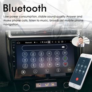 Autoradio Android 13 128 Go pour VW Volkswagen POLO 5 2008-2020 Lecteur multimédia vidéo GPS Navigation Stéréo CarPlay Navigation - Product Image 2