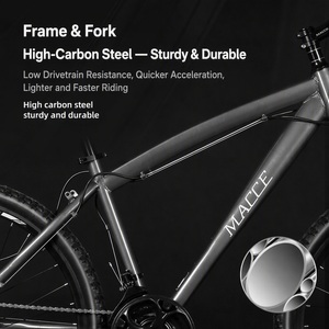 Vélo tout-terrain 24 pouces pour adolescents, 4 vitesses, cadre en acier à haute teneur en carbone, roues en alliage d'aluminium, vente en gros, directement de l'usine - Product Image 3