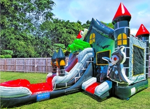 Dracula Halloween Inflatable lâu đài cho trẻ em thương mại ướt/khô dual-sử dụng trượt Combo trả lại Nhà cho lễ hội vui vẻ - Product Image 5