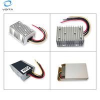 VOITATOP Nouveau Convertisseur DC-DC Isolé 12V 24V 24A 288W, Régulateur de Tension Élévateur, Efficacité 93%, Boîtier en Aluminium pour Voiture et Camion