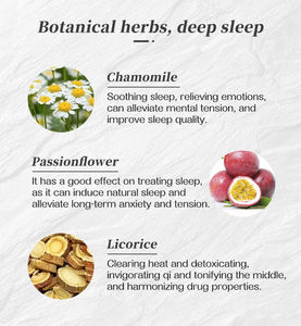 شاي وينستون للنوم، شاي عشبي طبيعي صحي للنوم الجيد وإزالة السموم، شاي عضوي بالجملة مخصص لتخفيف التوتر وتحسين المزاج وتعزيز المناعة - Product Image 4