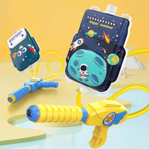 ปืนฉีดน้ำแบบสะพายหลังสำหรับเด็ก, ปืนฉีดน้ำแบบพกพา, ปืนฉีดน้ำพร้อมถังความจุ 1300 มล. สายรัดปรับได้ - Product Image 1