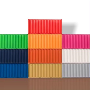 Tùy Chỉnh Sang Trọng Quà Tặng Kinh Doanh Quy Mô 1:24 Bút & Mô & Tên Chủ Thẻ Chức Năng Container Vận Chuyển Mô Hình Quà Tặng Giáng Sinh - Product Image 3