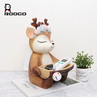Plateau de rangement pour bonbons et desserts en résine personnalisée, design mignon 3D d'animaux, nouveau design ROOGO, pour cadeau, décoration de la maison et du salon