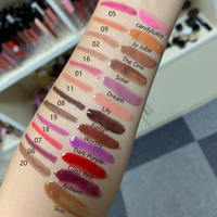Make Your Own Beauty Lip Set Private Label Brillant à Lèvres pigmenté végétalien sans cruauté avec kit de doublure
