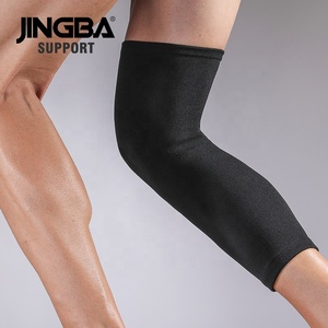 JINGBA CE ISO Fabbrica di Supporti per Ginocchia in Nylon Elastico a Compressione, <span class=keywords><strong>Ginocchiera</strong></span> Lunga per <span class=keywords><strong>Pallavolo</strong></span>, Protezione per Ginocchia da Basket - Product Image 2