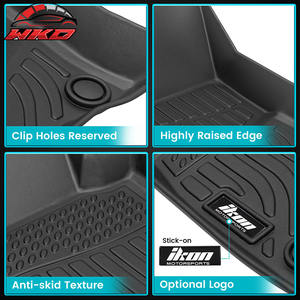 Alfombrillas para Ford Escape 2020-2025, 1ª y 2ª fila, para todo tipo de clima, revestimientos de alfombra - TPE moldeado en 3D, impermeables - Product Image 3