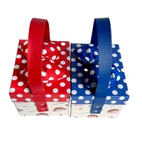 Offre Spéciale vacances à pois mode dessin animé mignon chinois bonbons cadeau Sandwich Sushi Snack papier boîte d'emballage avec Logo personnalisé