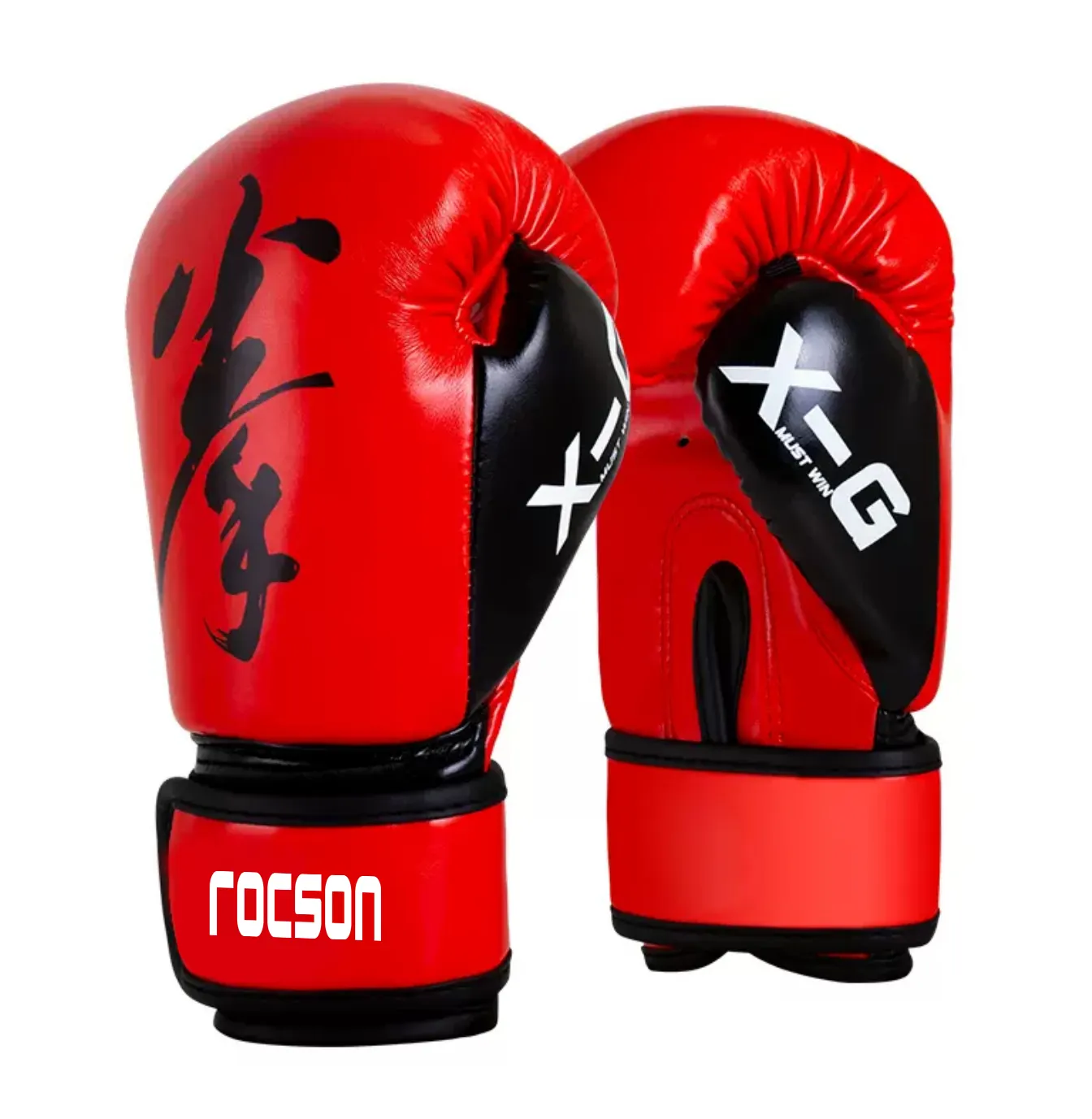 Rocson resistente in vera pelle professionale Sparring guantoni da boxe personalizzati